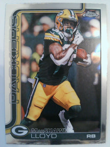 2025 Topps Chrome Football MarShawn Lloyd #114
