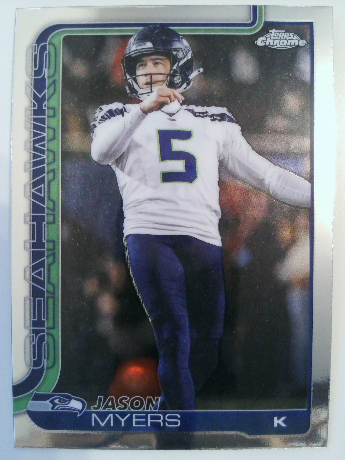 2025 Topps Chrome Football Jason Myers #280