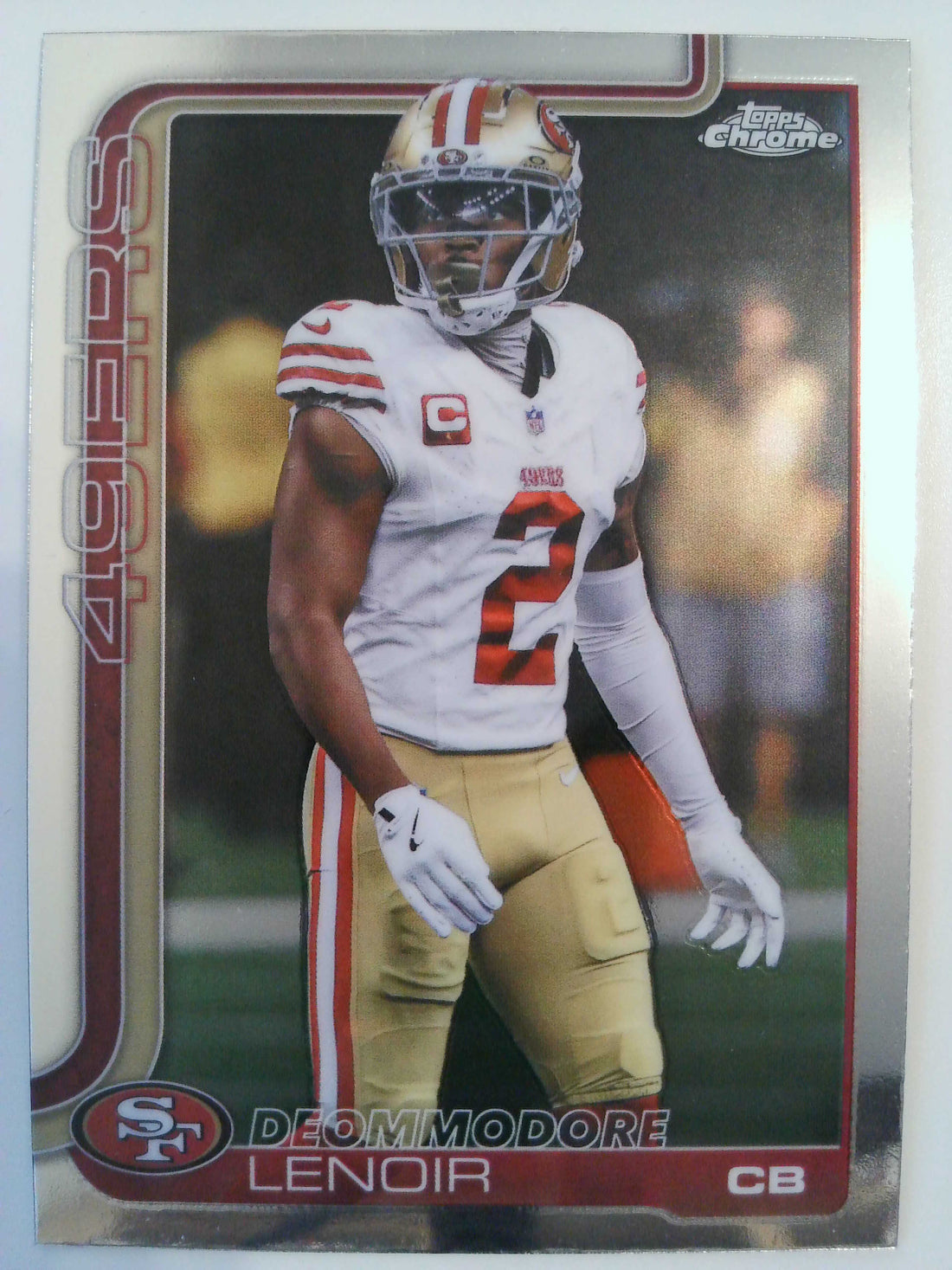 2025 Topps Chrome Football Deommodore Lenoir #269