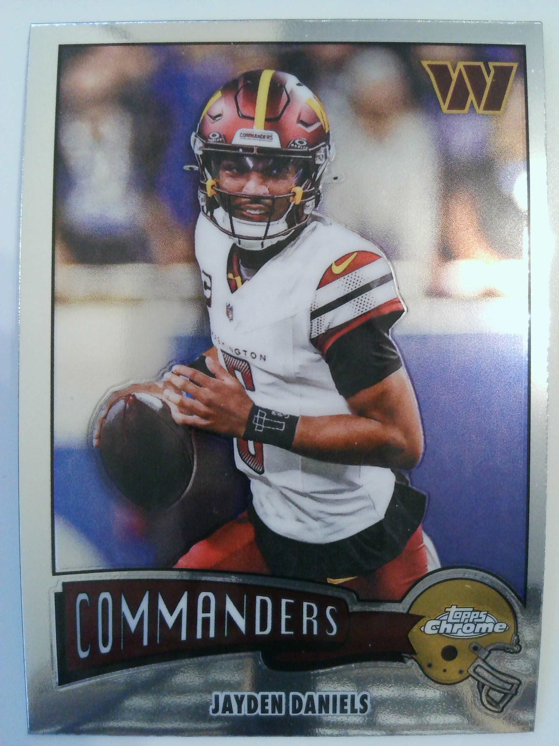 2025 Topps Chrome Football 1975 Topps Jayden Daniels #1975-34