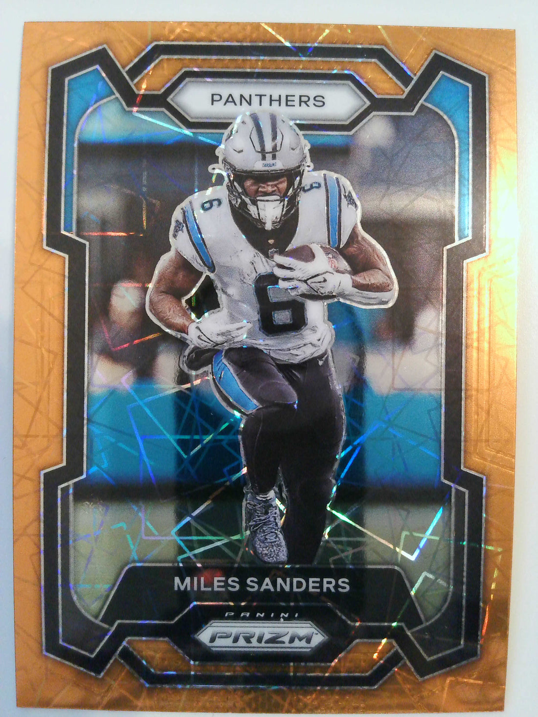 2023 Panini Prizm Football Lazer Miles Sanders #44