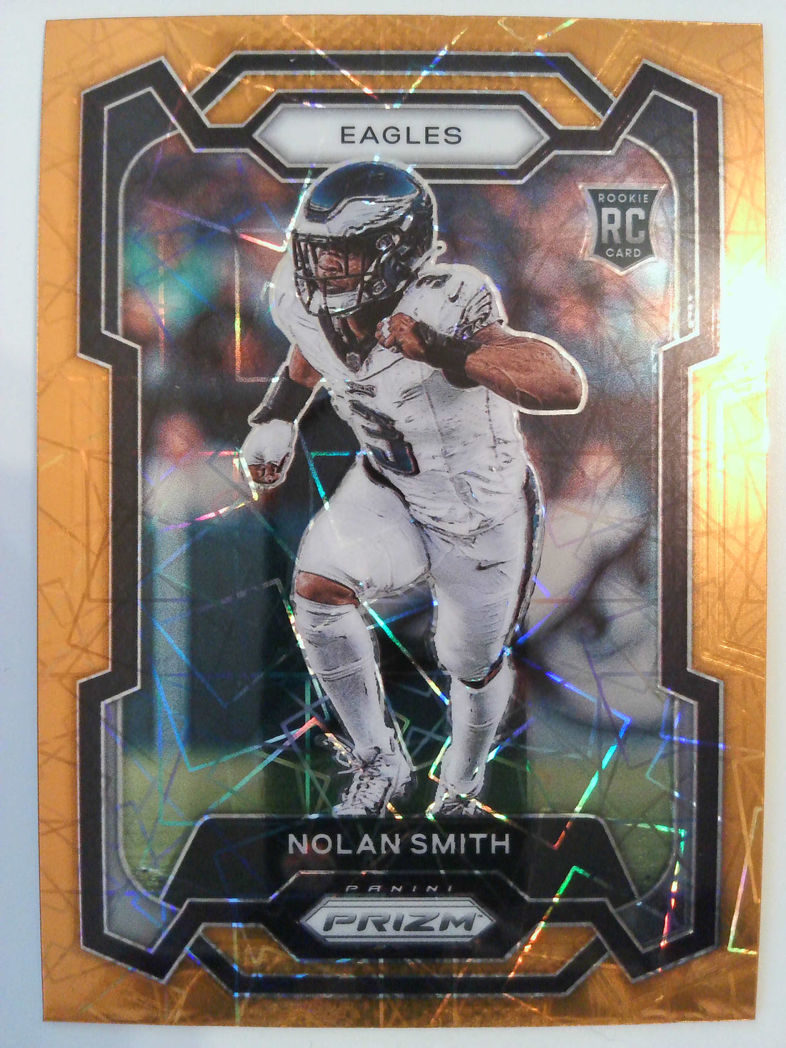 2023 Panini Prizm Football Lazer Nolan Smith #382