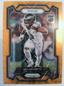 2023 Panini Prizm Football Lazer Nolan Smith #382