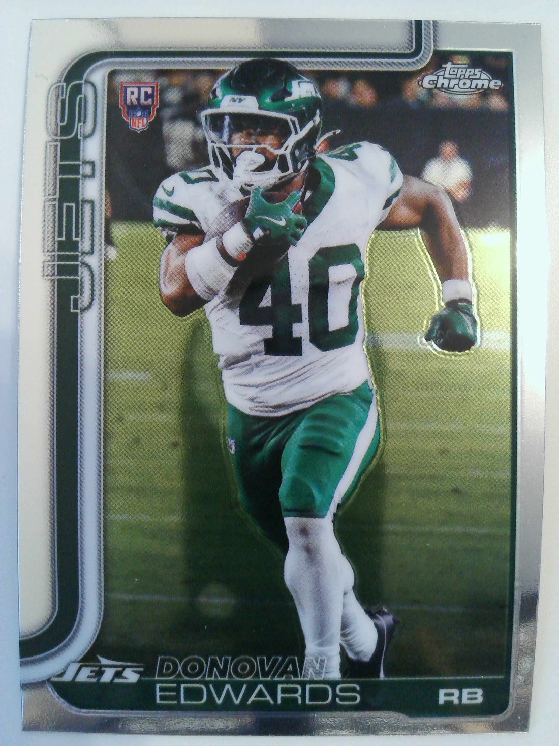 2025 Topps Chrome Football Donovan Edwards #392 Rookie
