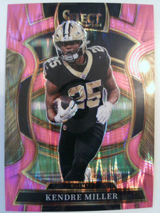 2025 Panini Select Football Pink Prizm Shock Kendre Miller #40
