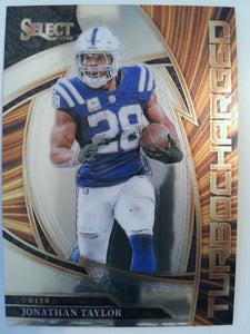 2025 Panini Select Football Turbocharged Jonathan Taylor #12