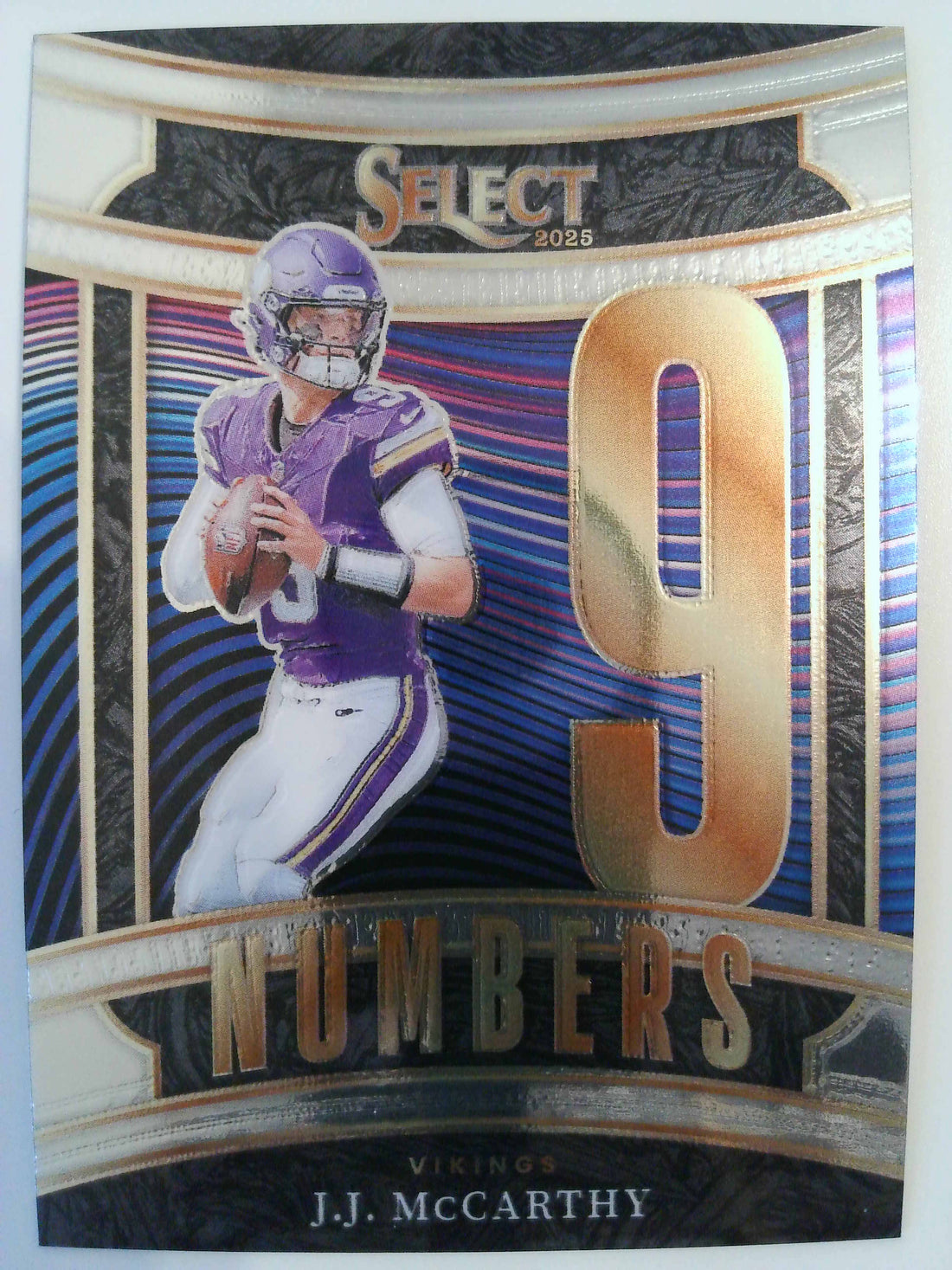2025 Panini Select Football Select Numbers J.J. McCarthy #14