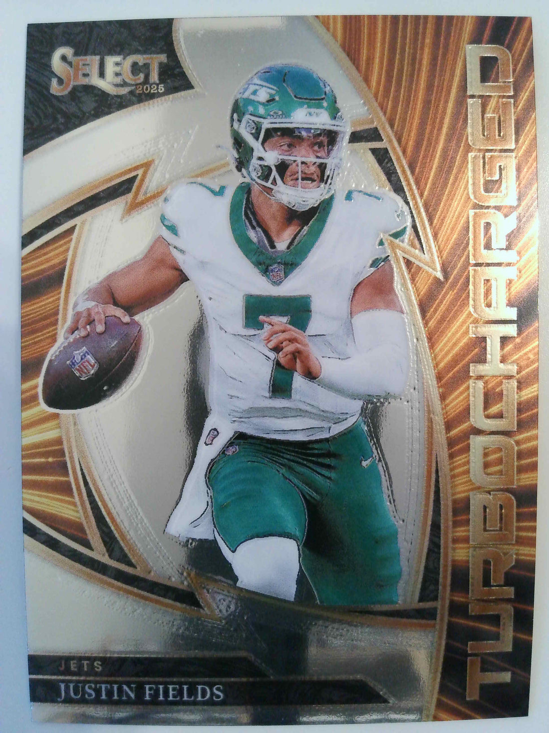 2025 Panini Select Football Turbocharged Justin Fields #5