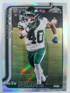 2025 Topps Chrome Football Refractor Donovan Edwards #392 Rookie