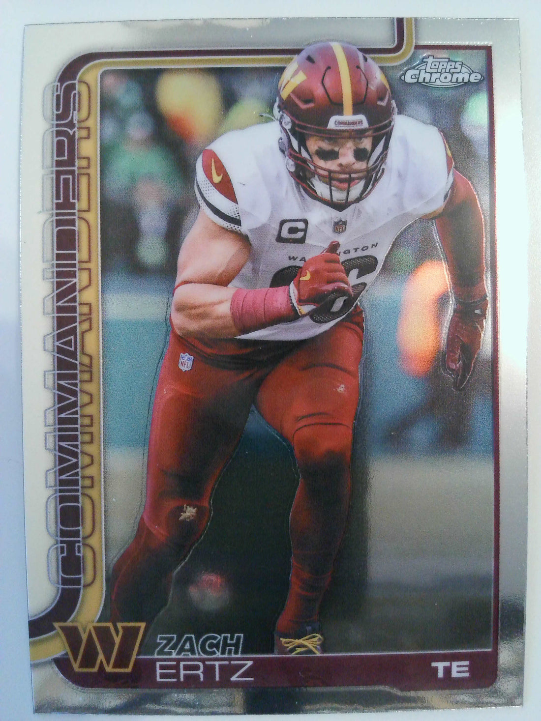 2025 Topps Chrome Football Zach Ertz #297