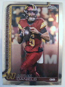 2025 Topps Chrome Football Jayden Daniels #295