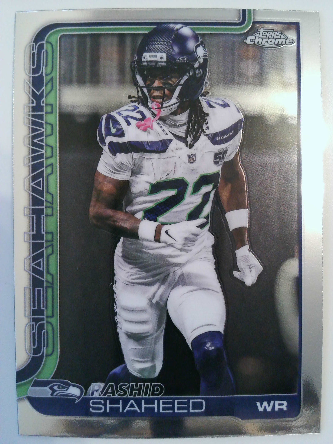 2025 Topps Chrome Football Rashid Shaheed #218