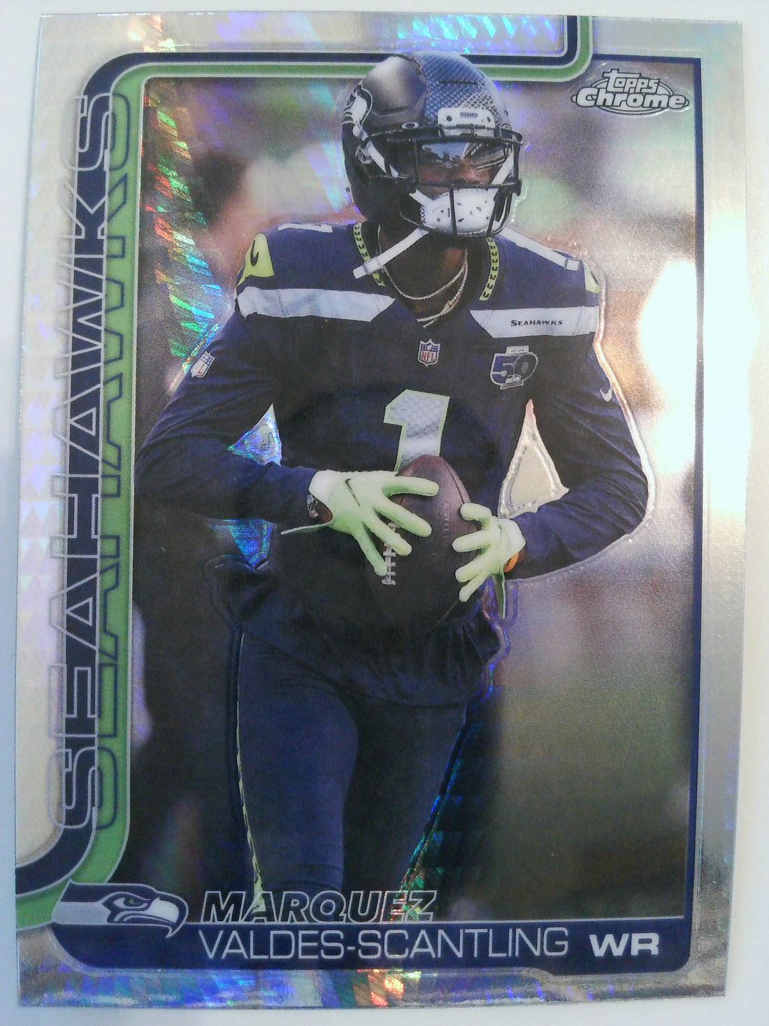 2025 Topps Chrome Football Prism Refractor Marquez Valdes-Scantling #272