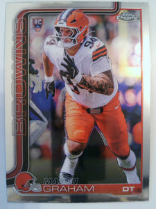 2025 Topps Chrome Football Mason Graham #302 Rookie