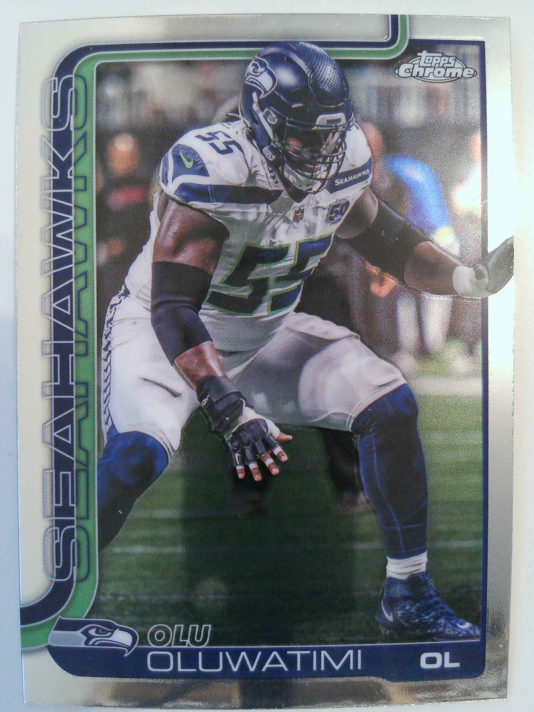 2025 Topps Chrome Football Olu Oluwatimi #273