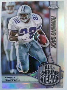 2024 Topps Chrome Football All-Chrome Team Refractor Emmitt Smith #ACT-3