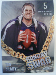 2024 Topps Chrome Football Sunday Swag Tom Brady #SS-1