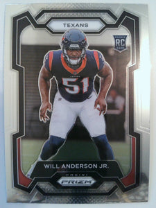 2023 Panini Prizm Football Will Anderson Jr. #342
