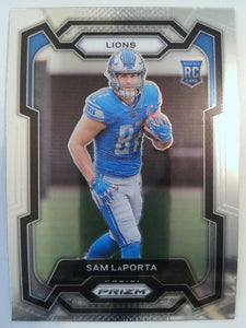 2023 Panini Prizm Football Sam LaPorta #332 Rookie