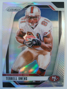 2024 Panini Prizm Football Silver Terrell Owens #257