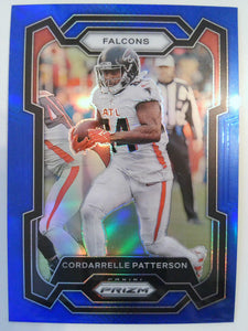 2023 Panini Prizm Football Blue Cordarrelle Patterson #12