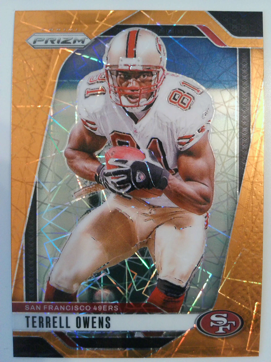 2024 Panini Prizm Football Lazer Terrell Owens #257
