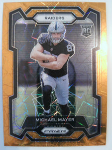 2023 Panini Prizm Football Lazer Michael Mayer #361