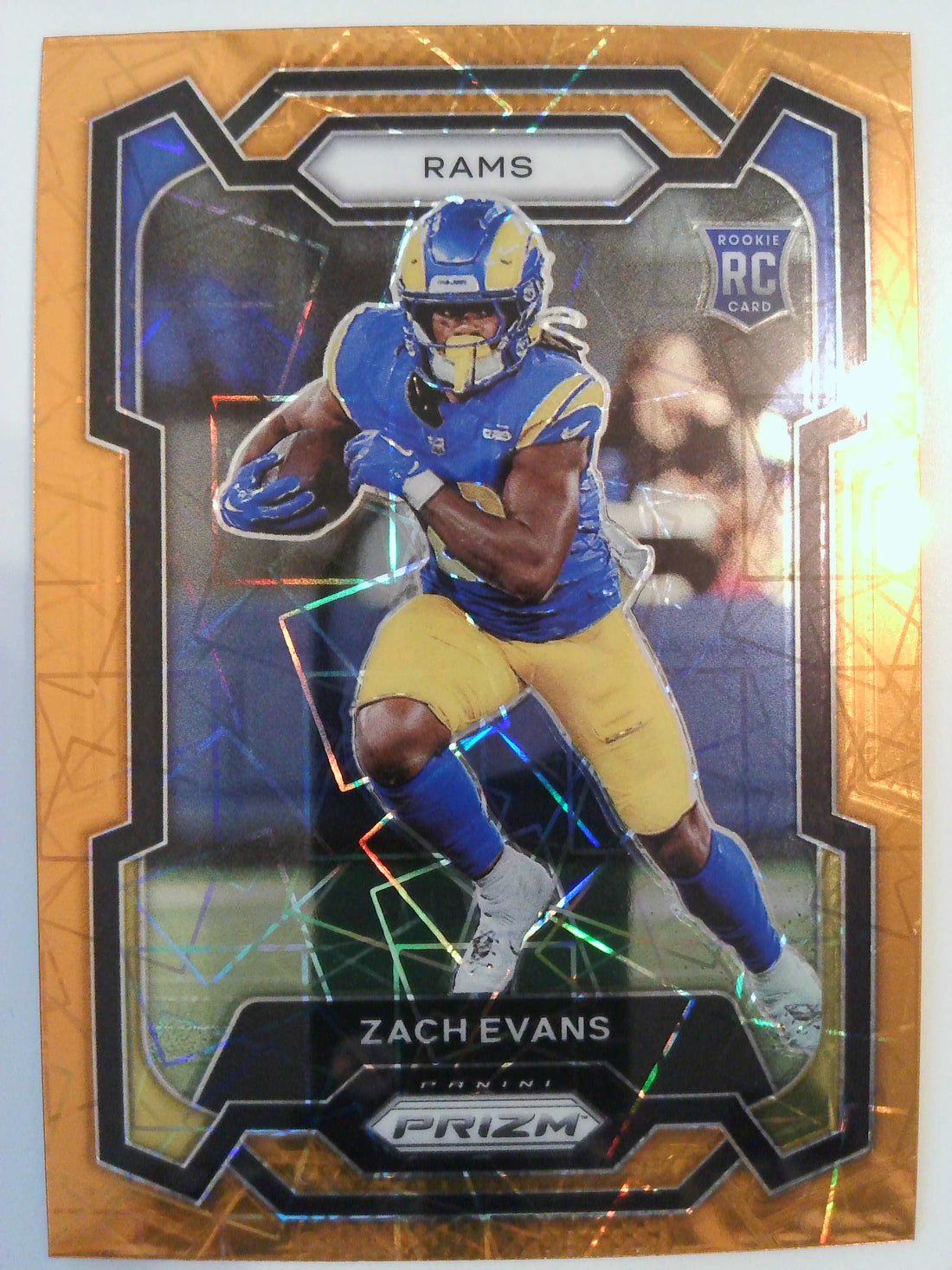 2023 Panini Prizm Football Lazer Zach Evans #359