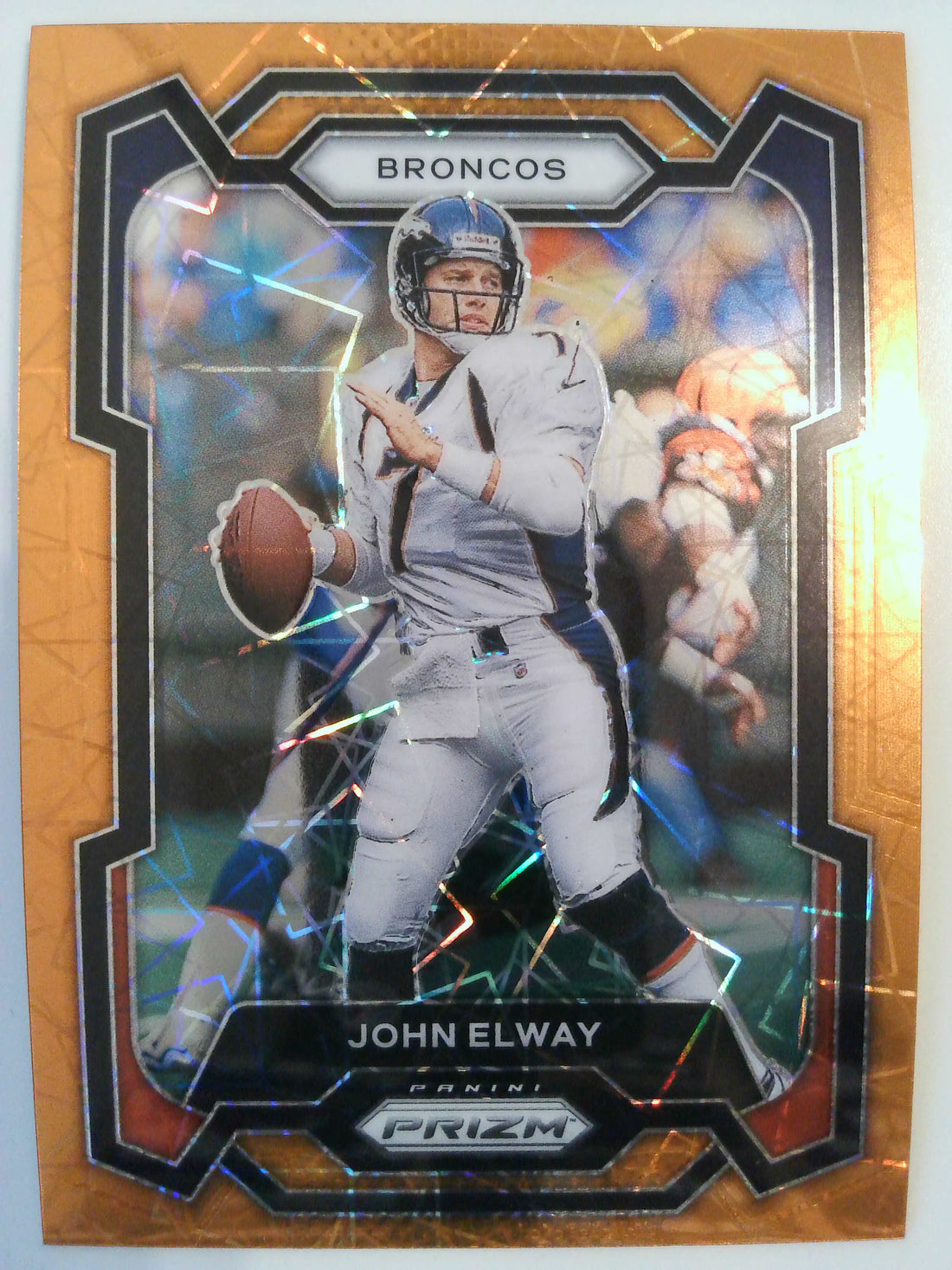 2023 Panini Prizm Football Lazer John Elway #89