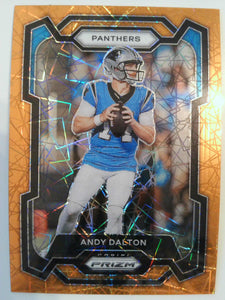 2023 Panini Prizm Football Lazer Andy Dalton #38