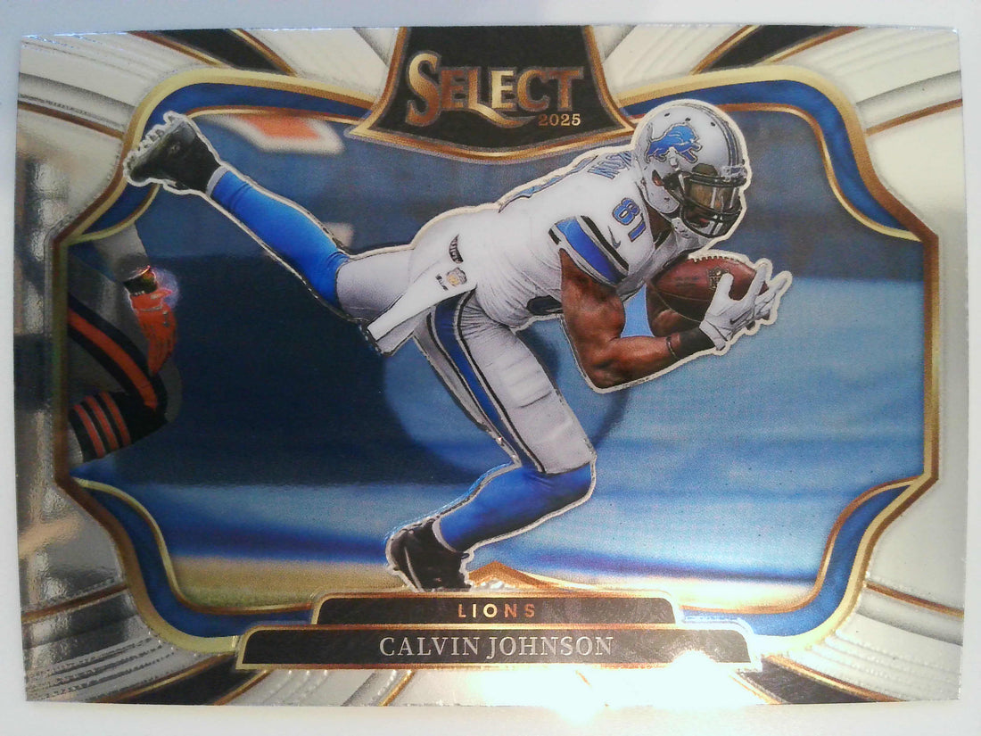 2025 Panini Select Football Calvin Johnson #499