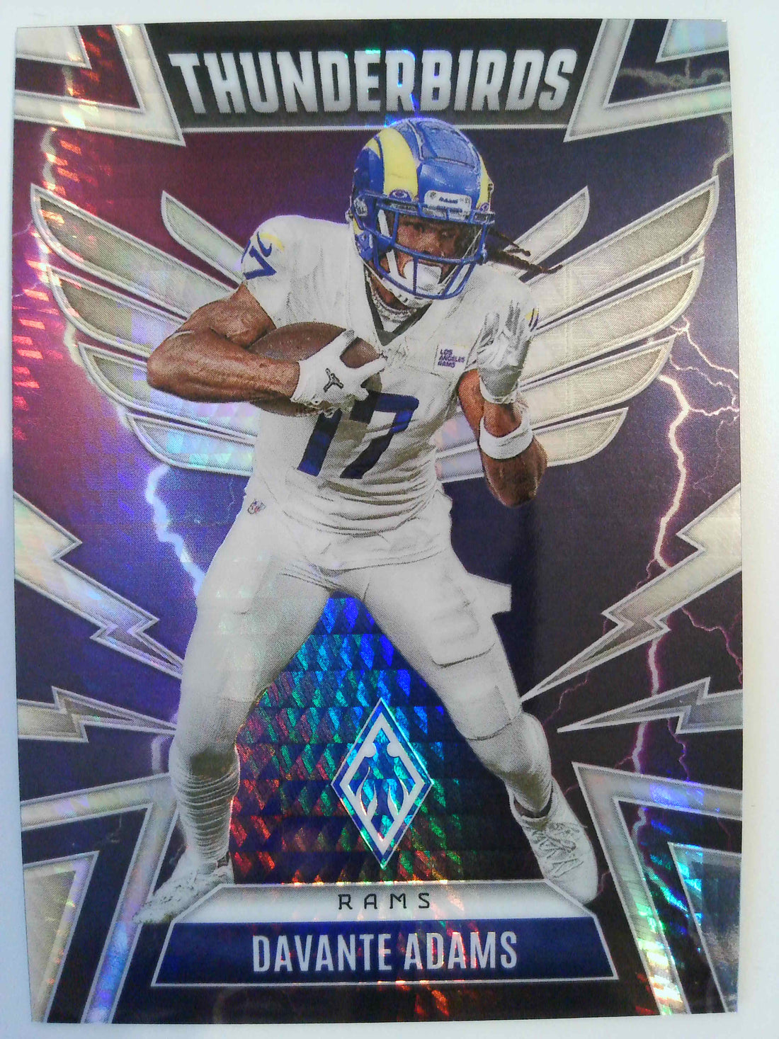 2025 Panini Phoenix Thunderbirds Silver Hyper Prizm 207/299 Davante Adams #31