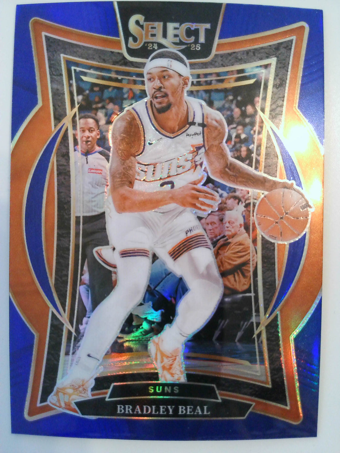 2024-25 Panini Select Basketball Blue Prizm Bradley Beal #12