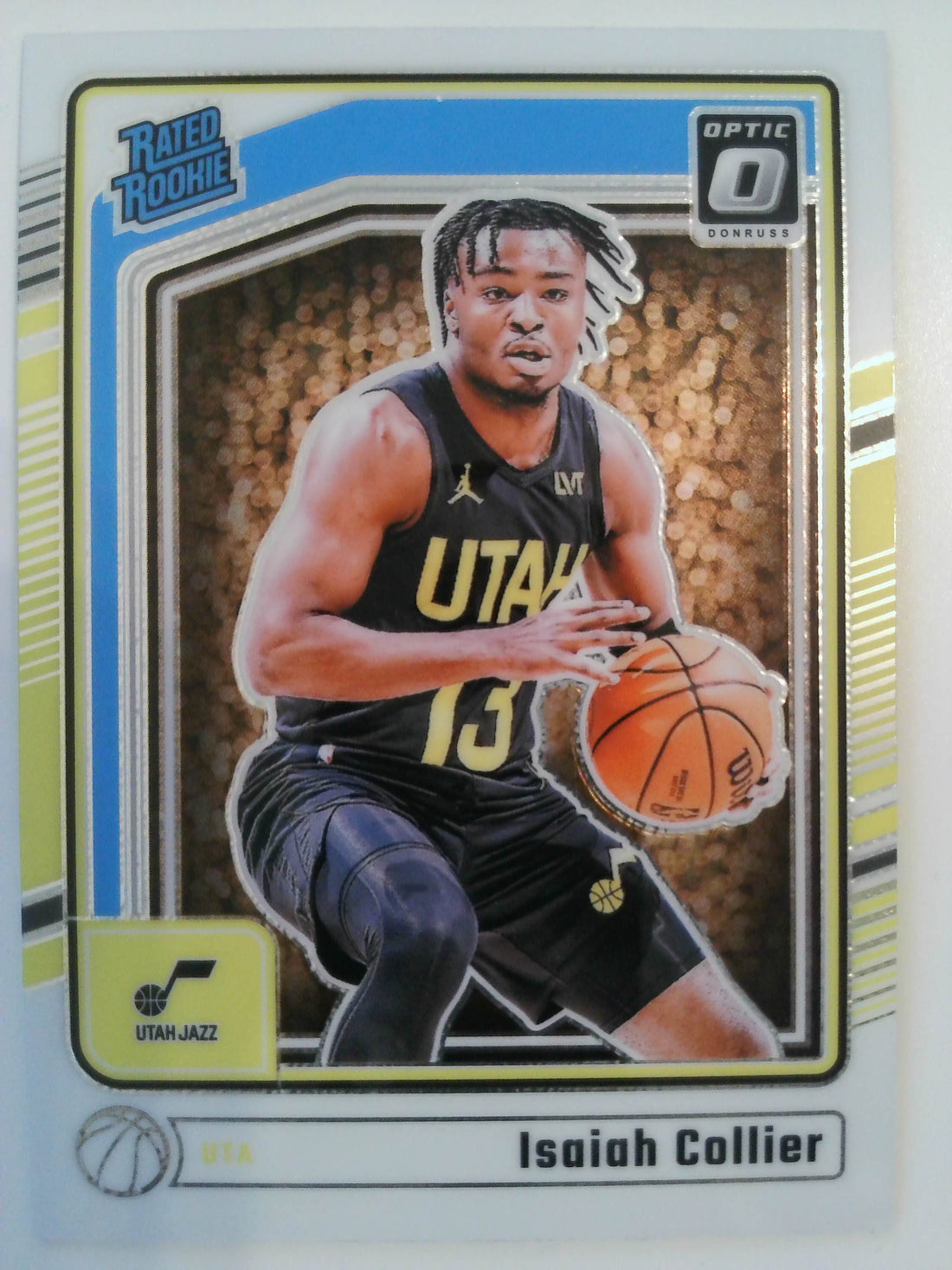 2024-25 Donruss Optic Basketball Isaiah Collier #295 Rookie
