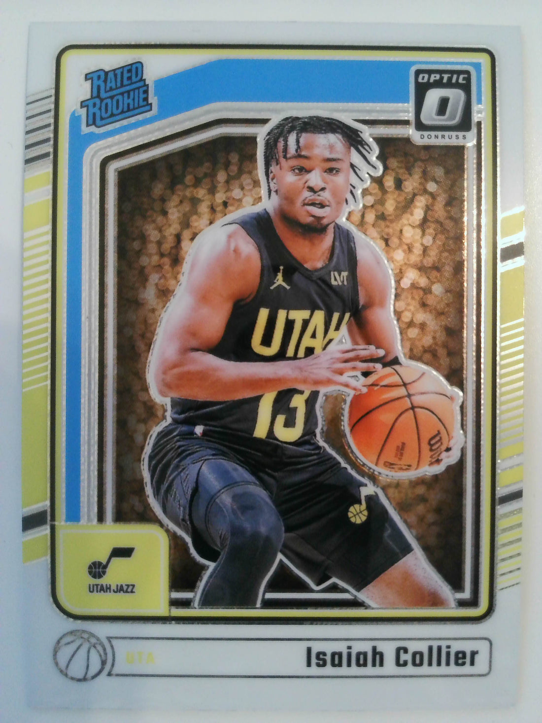 2024-25 Donruss Optic Basketball Isaiah Collier #295 Rookie