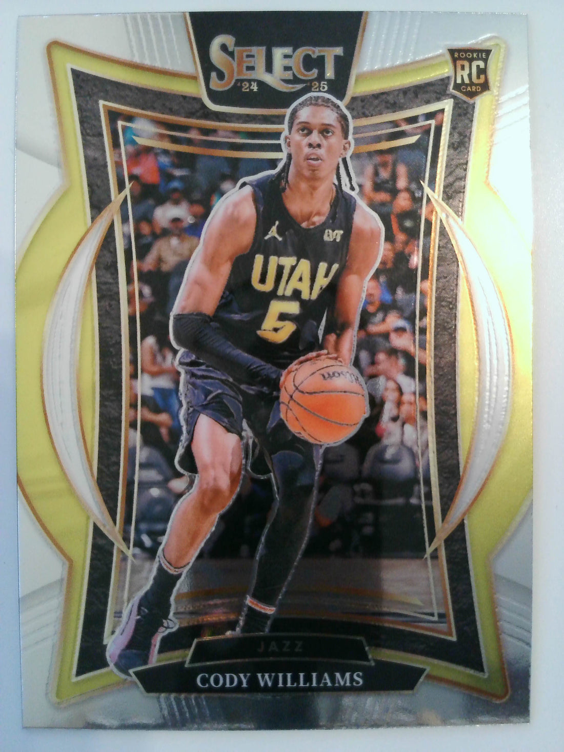 2024-25 Panini Select Basketball Cody Williams #71 Rookie