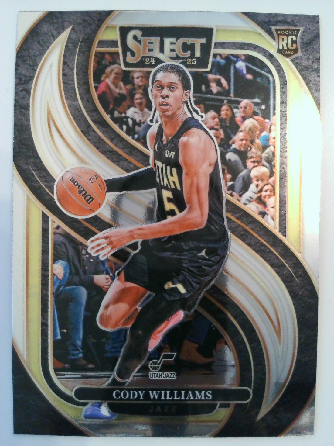 2024-25 Panini Select Basketball Cody Williams #172 Rookie