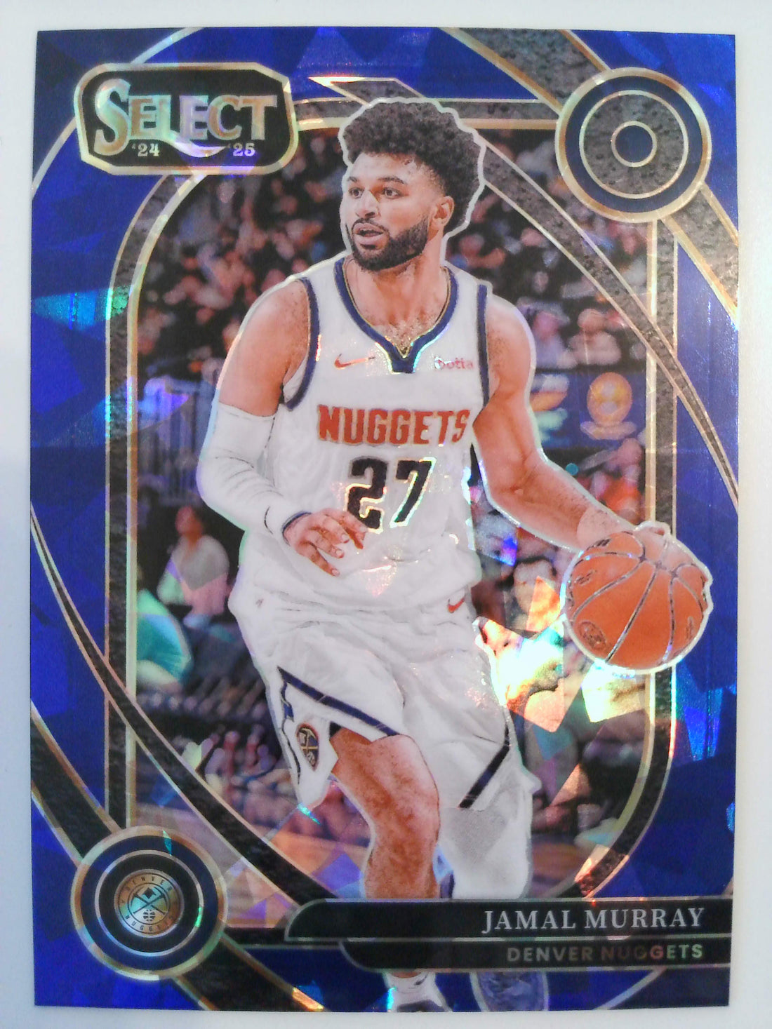 2024-25 Panini Select Basketball Blue Cracked Ice Prizm Jamal Murray #259