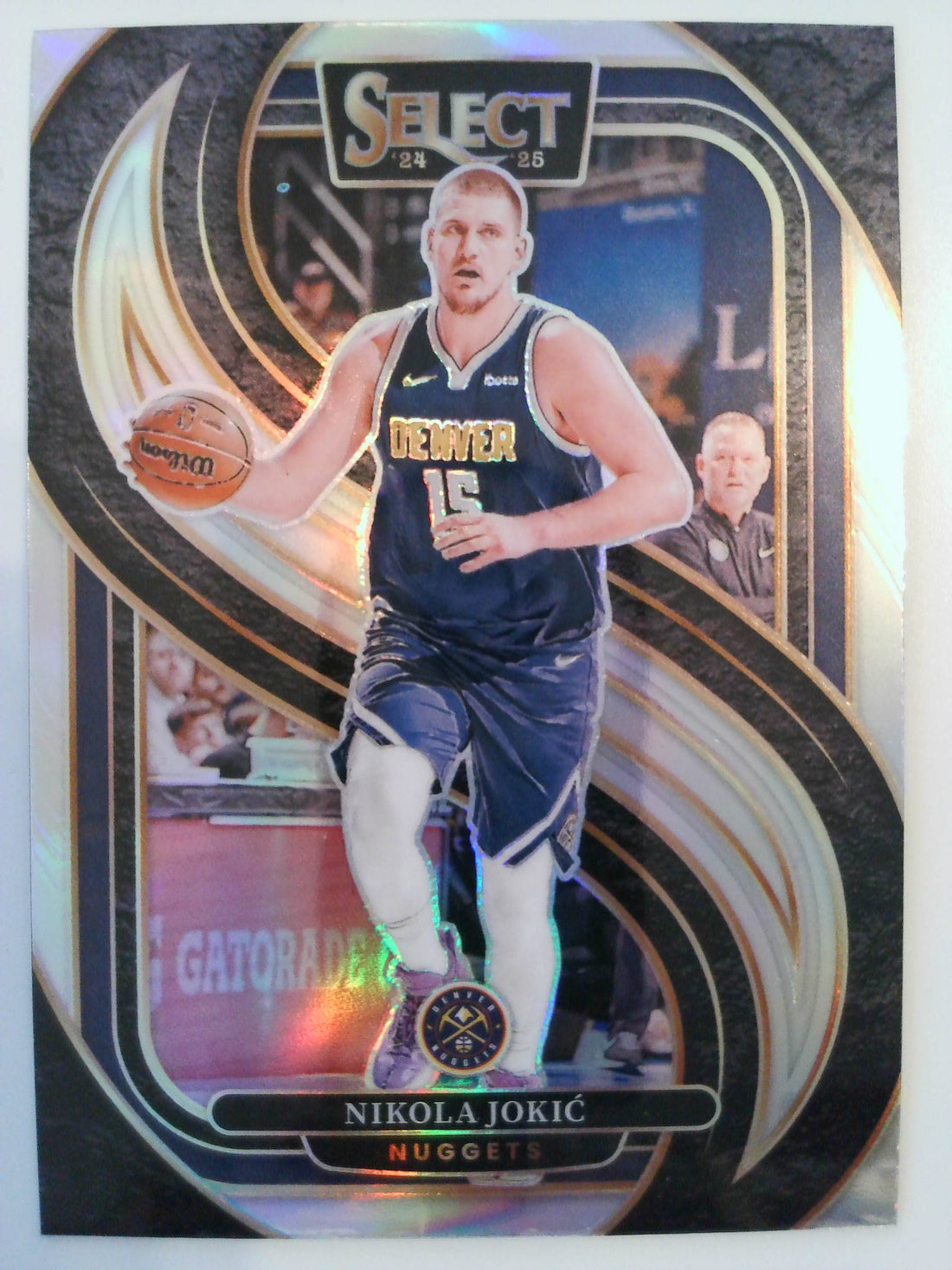2024-25 Panini Select Basketball Silver Prizm Nikola Jokic #140