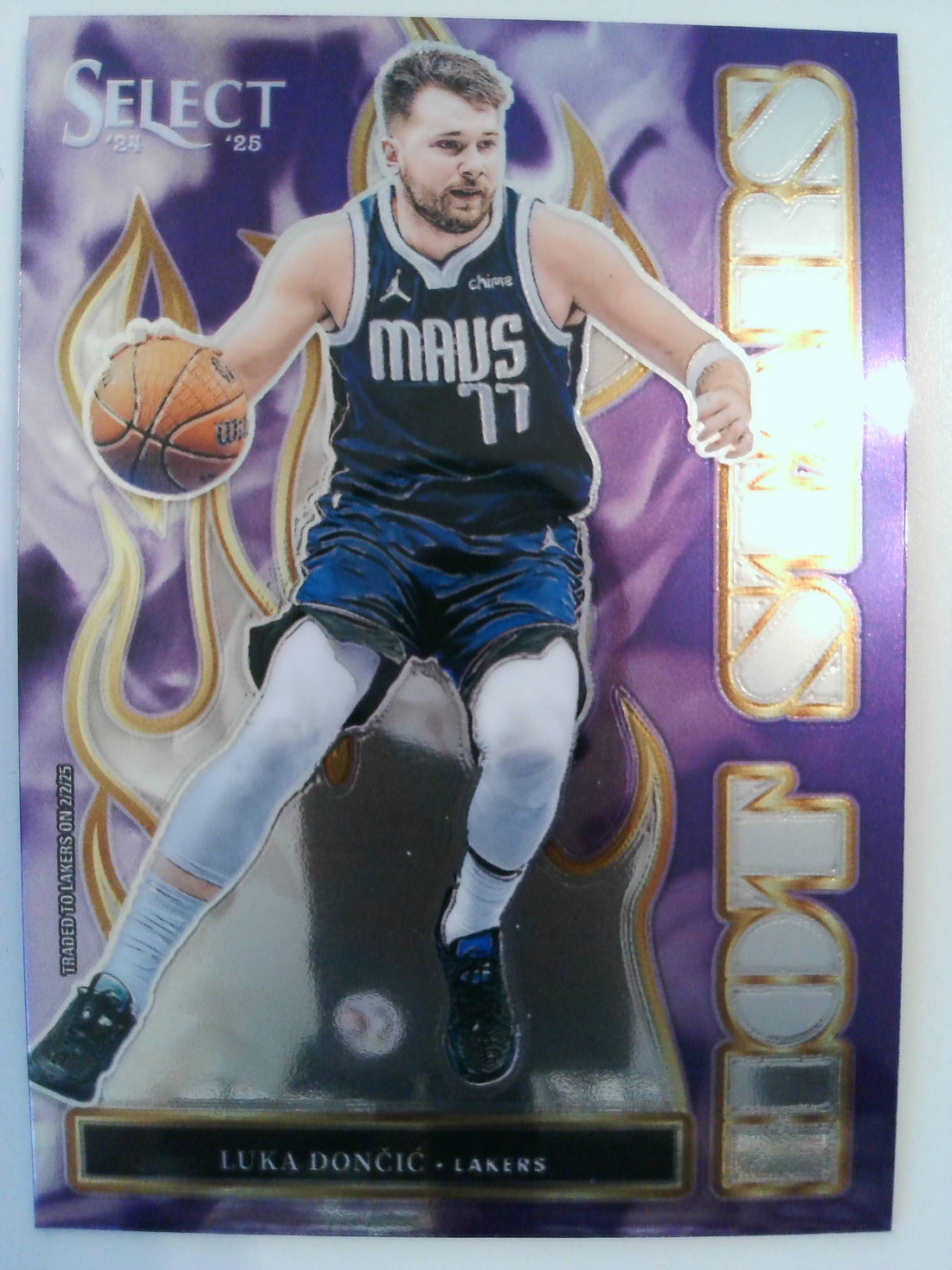 2024-25 Panini Select Basketball Hot Stars Luka Doncic #3