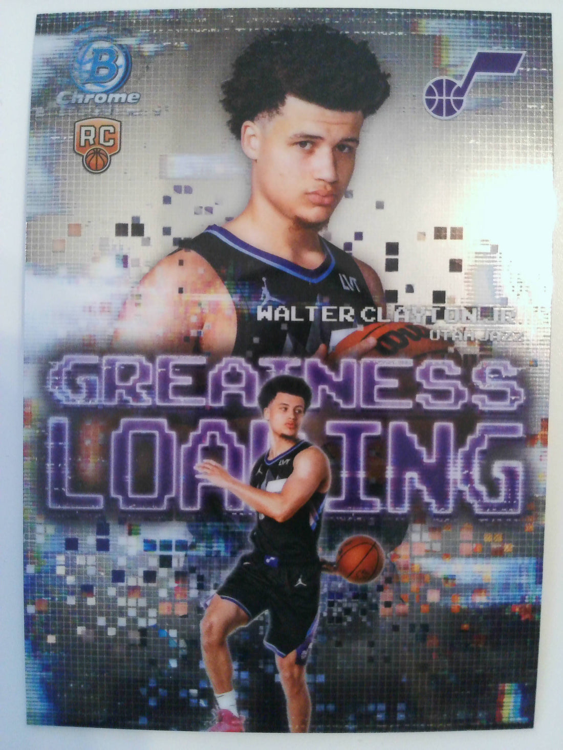 2025-26 Bowman Basketball Chrome Walter Clayton Jr. #BCV-18