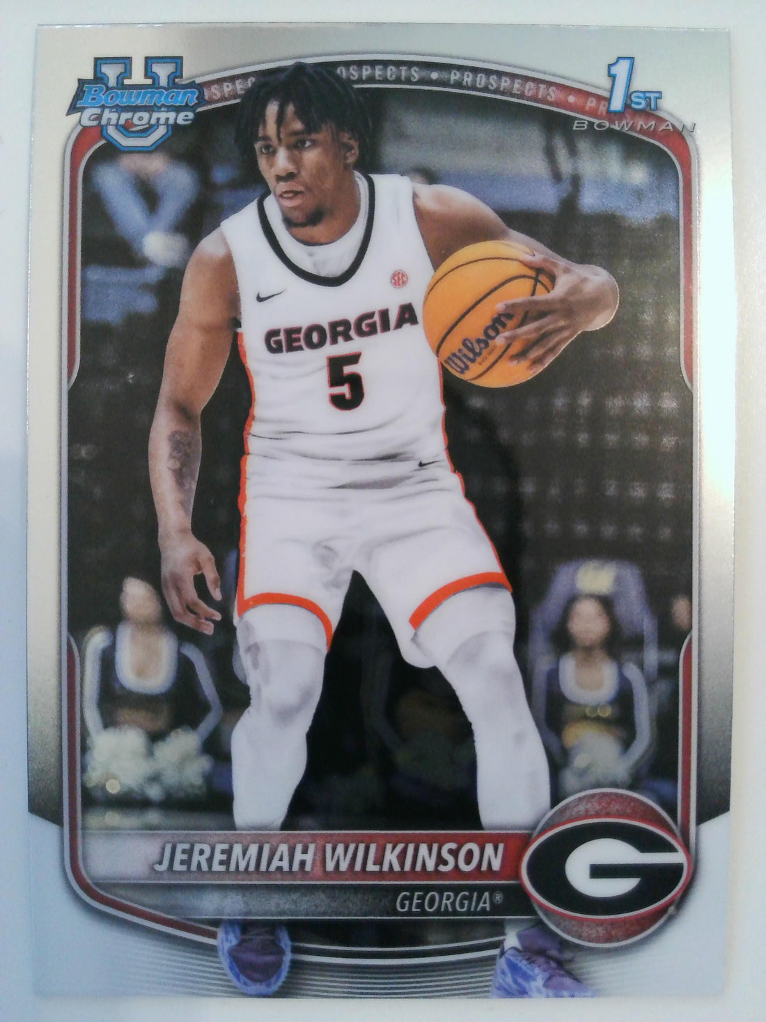 2025-26 Bowman Basketball Chrome Prospects Jeremiah Wilkinson #BCP-70