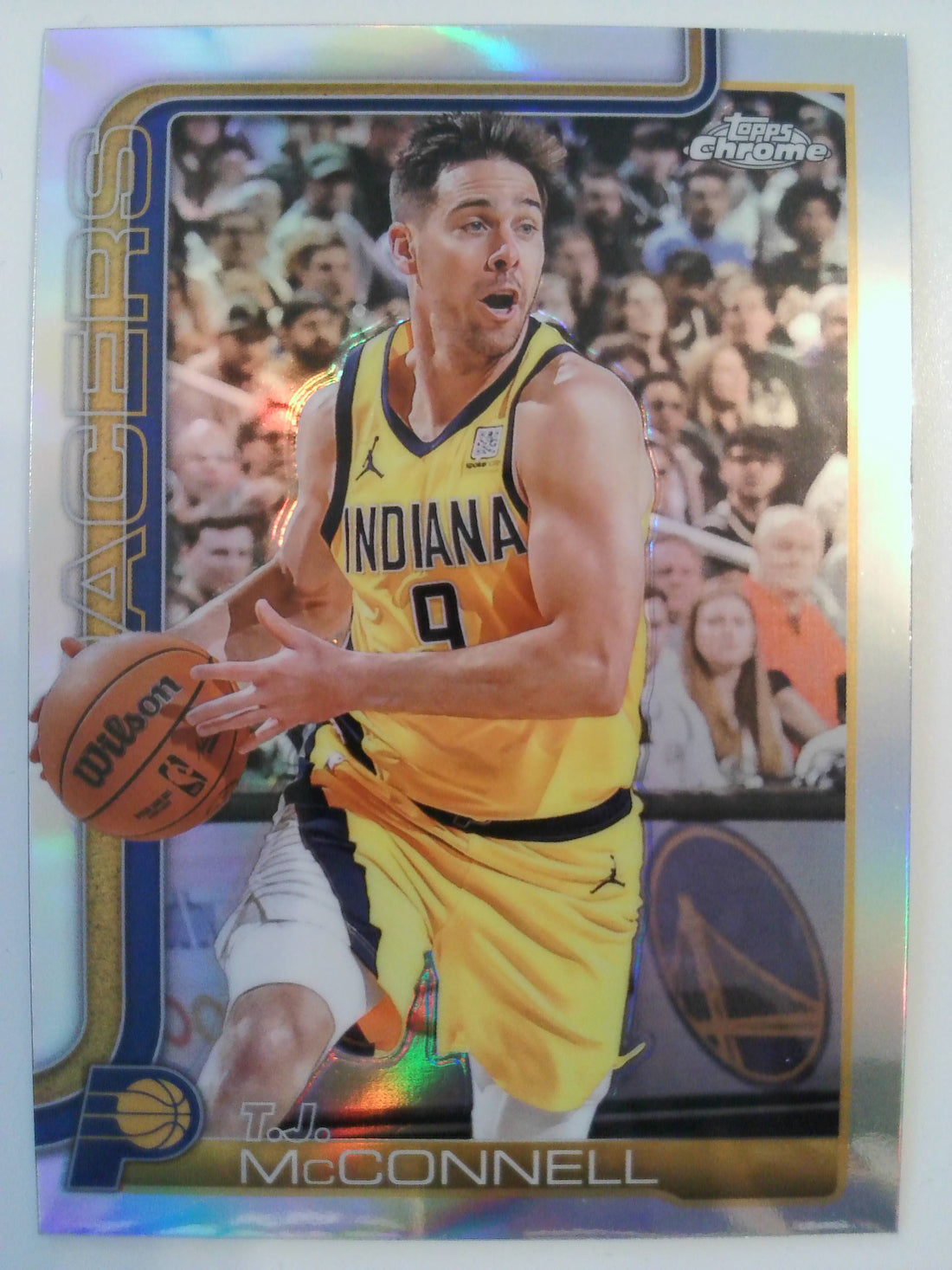 2025-26 Topps Chrome Basketball Refractor T.J. McConnell #11