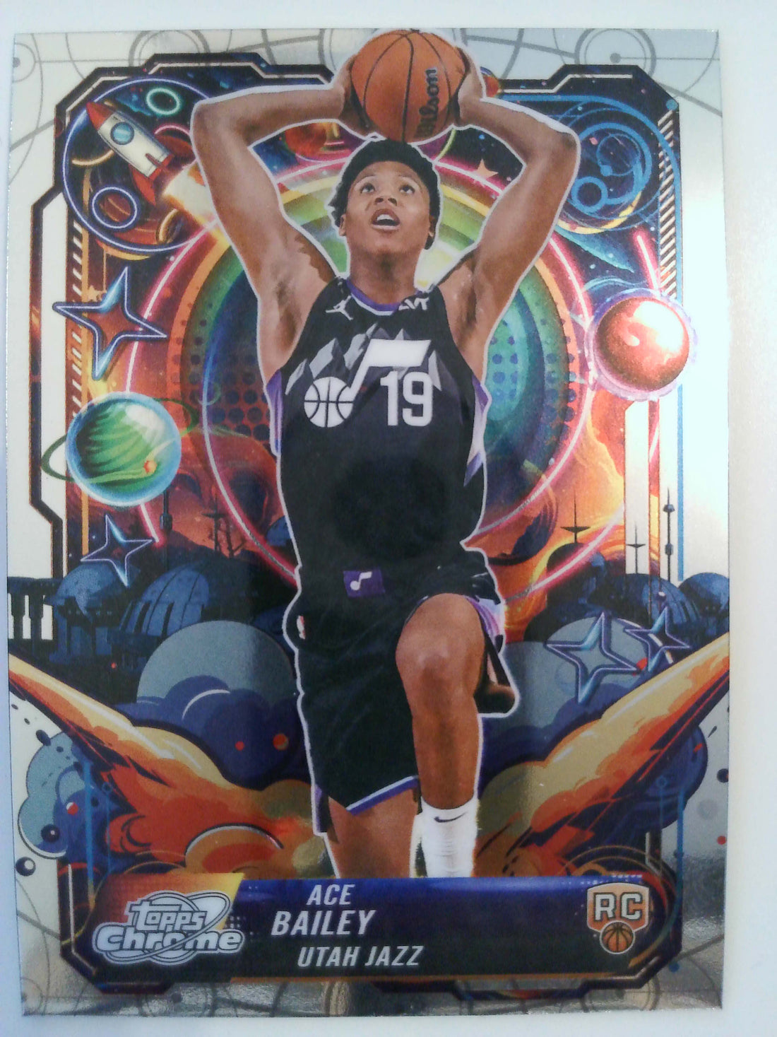 2025-26 Topps Chrome Cosmic Basketball Propulsion Ace Bailey #PRP-20