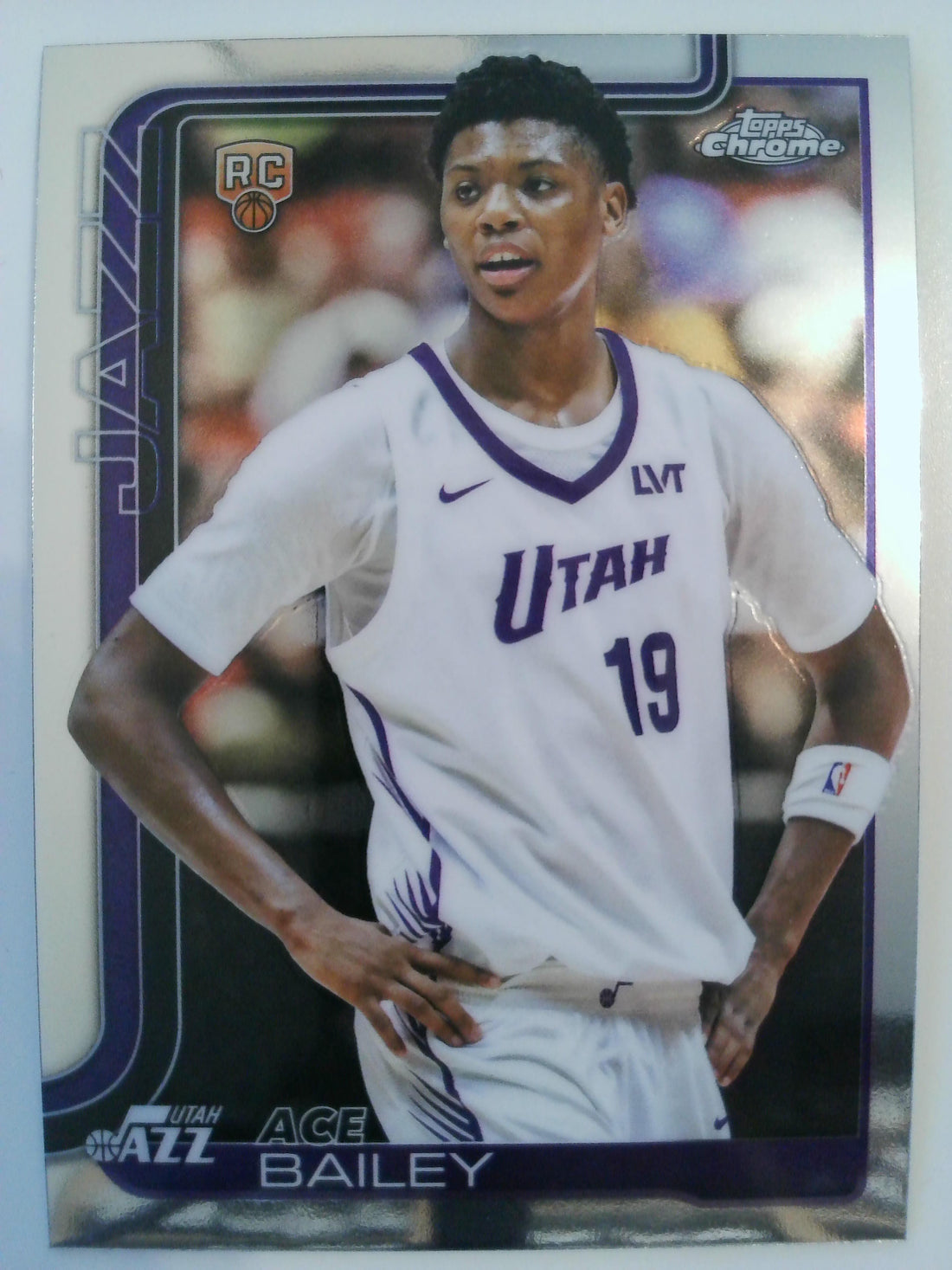 2025-26 Topps Chrome Basketball Ace Bailey #255 Rookie
