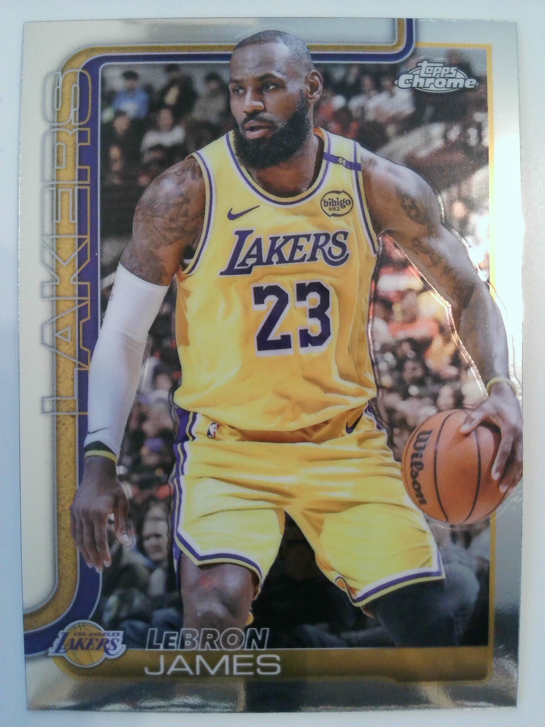 2025-26 Topps Chrome Basketball LeBron James #127