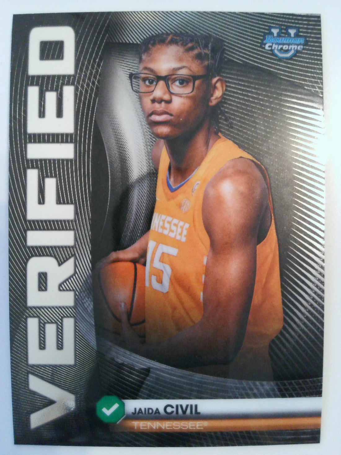 2025-26 Bowman Basketball Bowman Verified Jaida Civil #BV-22