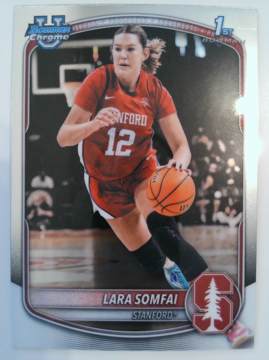 2025-26 Bowman Basketball Chrome Prospects Lara Somfai #BCP-44