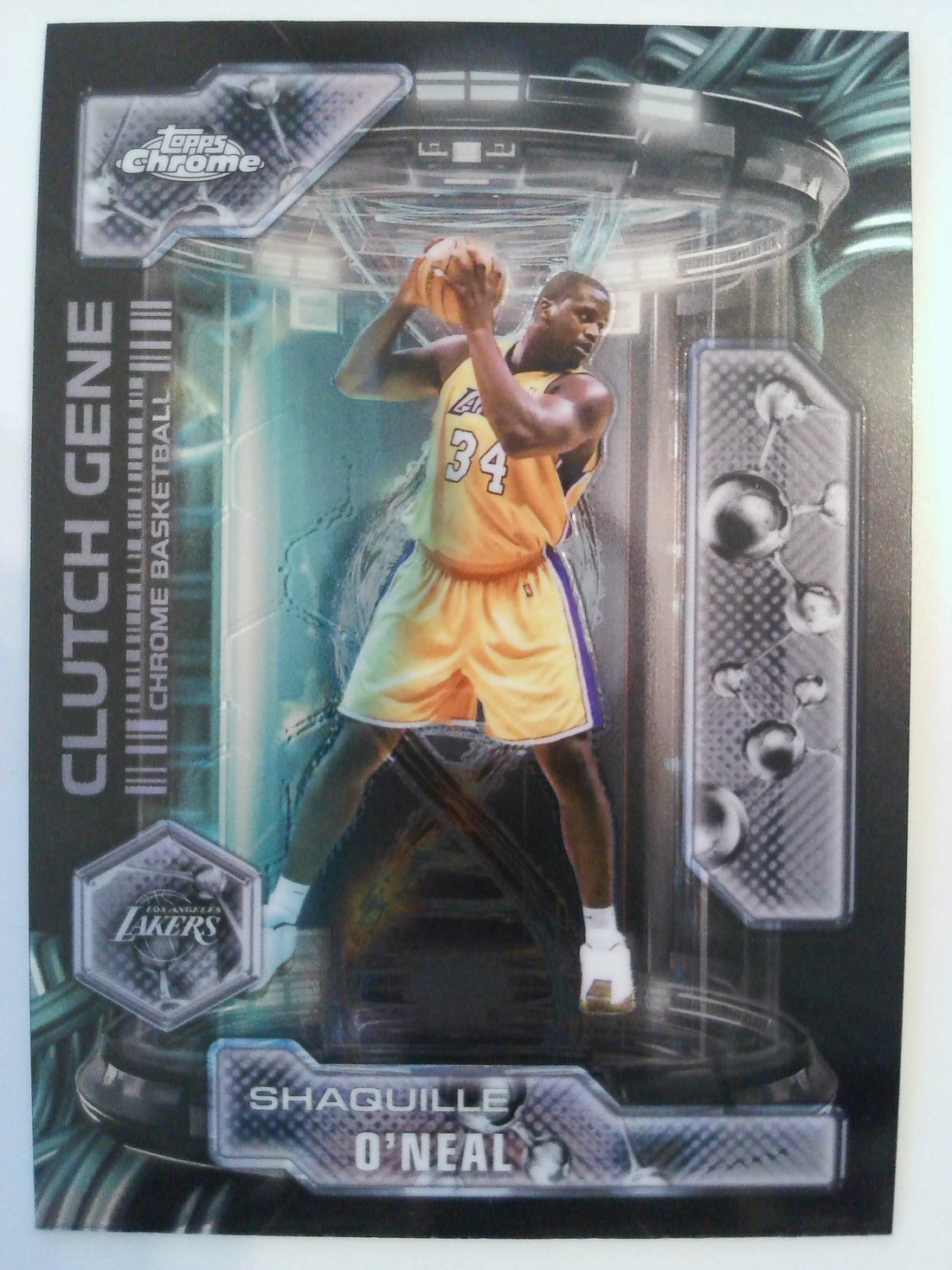 2025-26 Topps Chrome Basketball Clutch Gene Shaquille O'Neal #CG-27