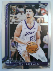 2025-26 Topps Chrome Basketball Walter Clayton Jr. #268 Rookie